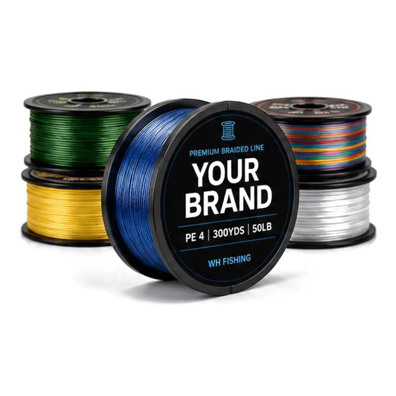 Custom branded fishing line spool