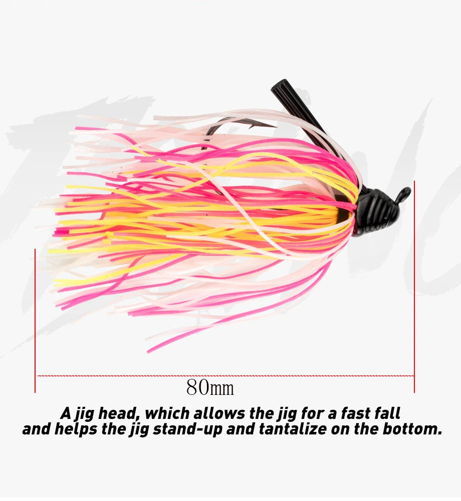 Silicone Skirt Football Jig Silicone Skirt Football Jig