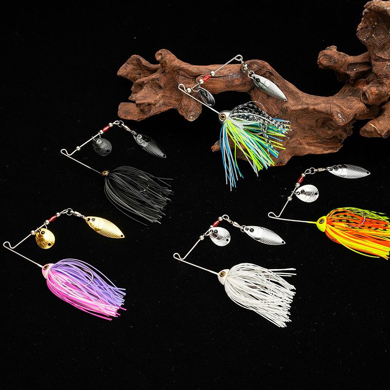 bass spinnerbait with double blades(001) bass spinnerbait with double blades(001)