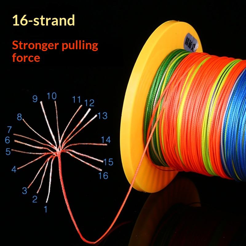 Mega PE braided line 16 strand Mega PE braided line 16 strand