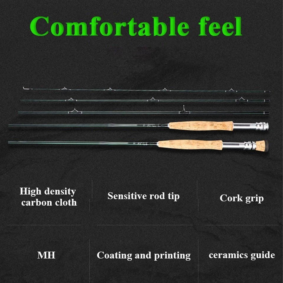 fly fishing rod carbon 4 section fly fishing rod carbon 4 section