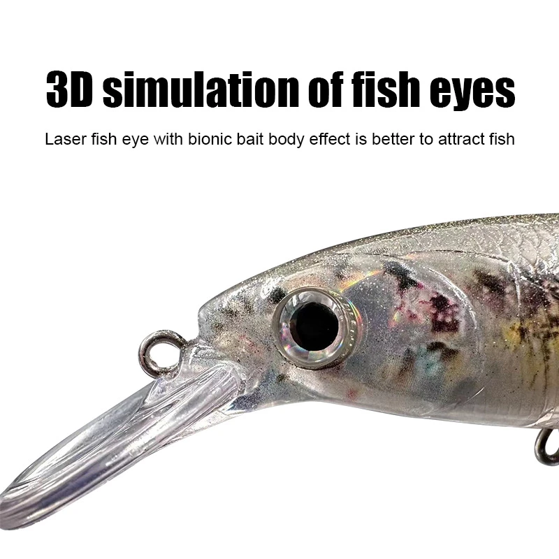 Realistic Minnow Lure realistic 3D fish eyes Realistic Minnow Lure realistic 3D fish eyes