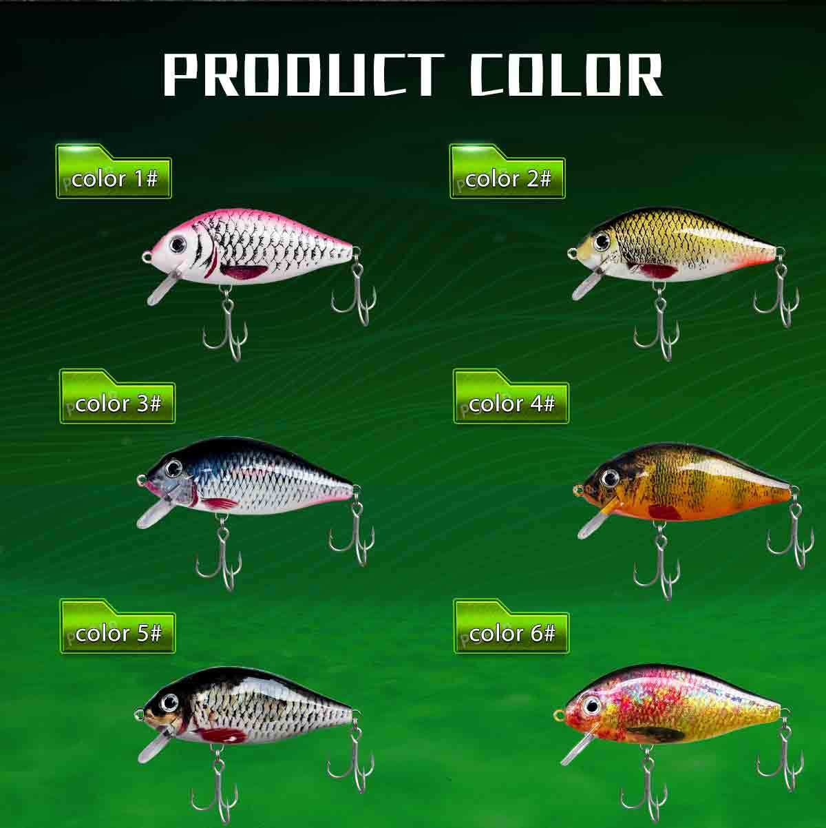 OEM Floating Minnow Bait manufacturing
