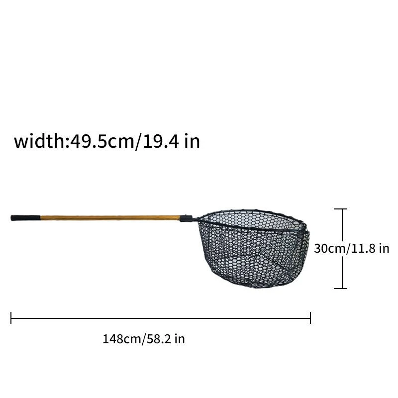 telescopic fishing nets with aluminum handle telescopic fishing nets with aluminum handle