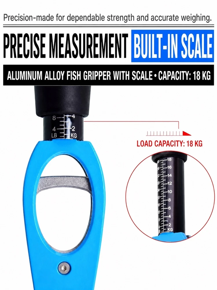 Fish Lip Gripper with Safety Lanyard Fish Lip Gripper with Safety Lanyard