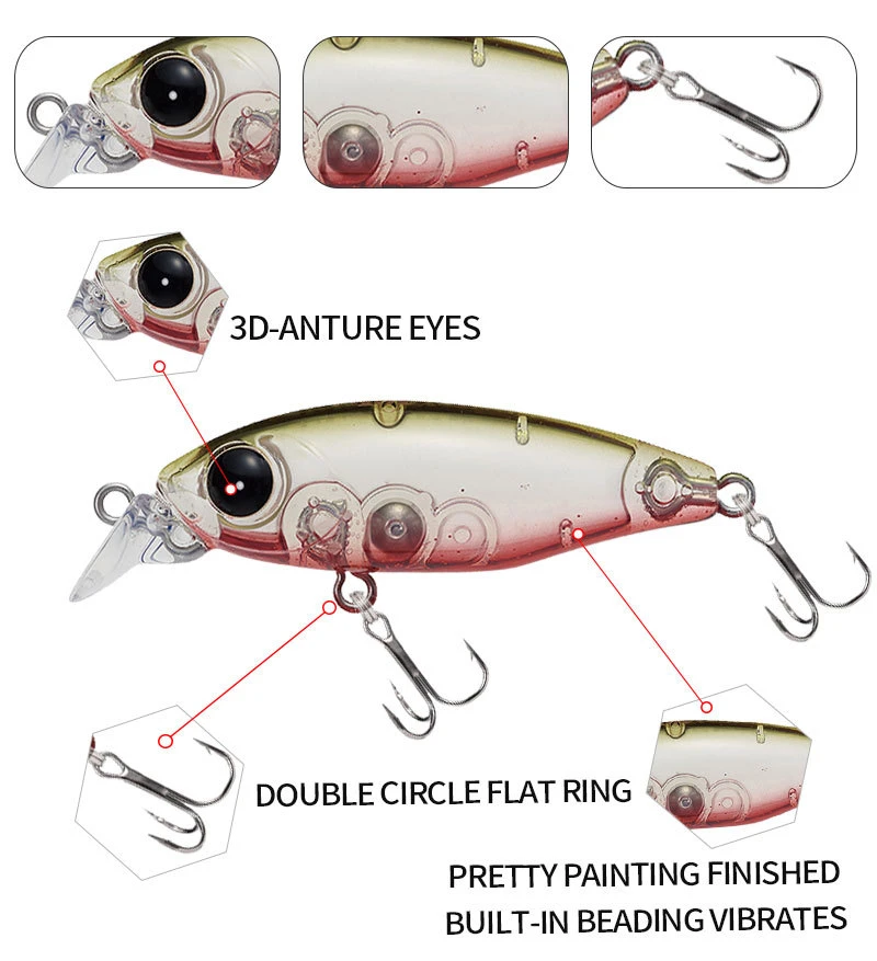 Hard Minnow Fishing Lure Hard Minnow Fishing Lure