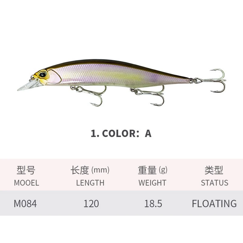 Long Casting Minnow Hard Bait Long Casting Minnow Hard Bait