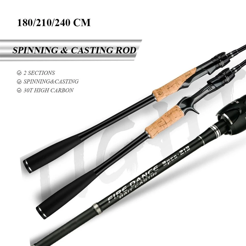6ft bass spinning rod