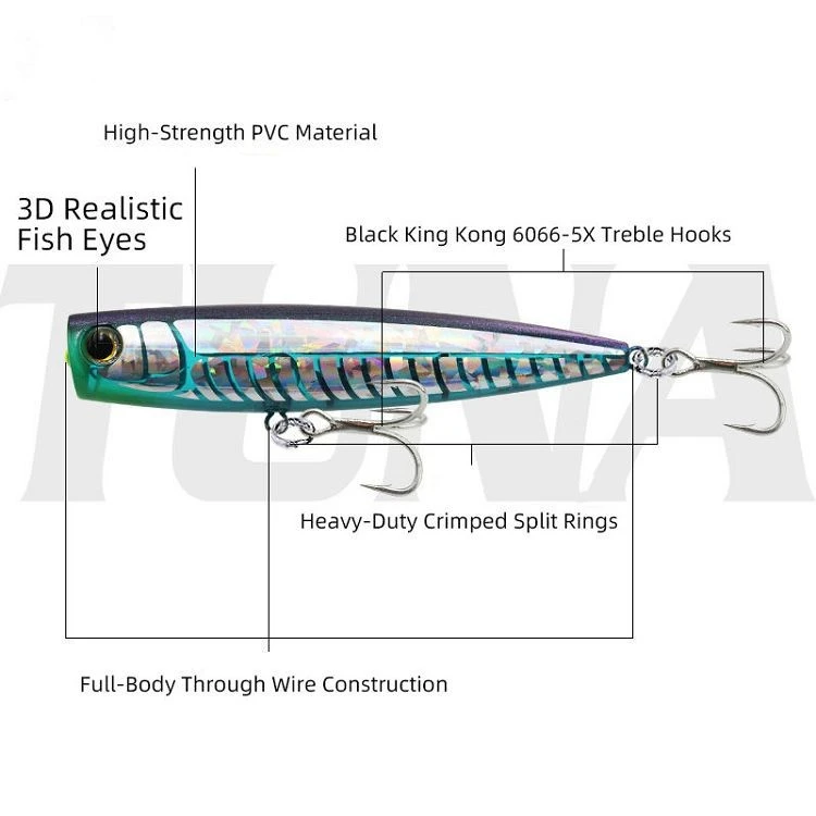 160mm big game saltwater popper(001) 160mm big game saltwater popper(001)