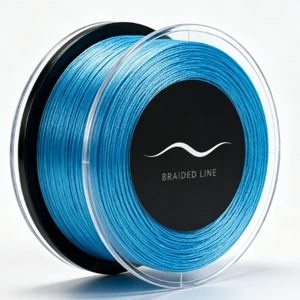 Clear plastic spool case