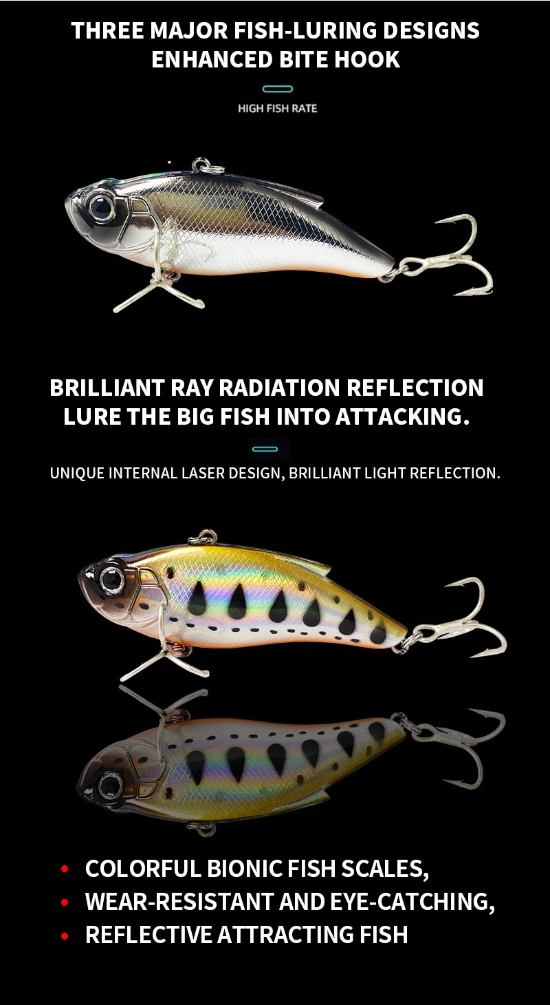 Private Label Lipless Fishing Lures - 副本 (2)
