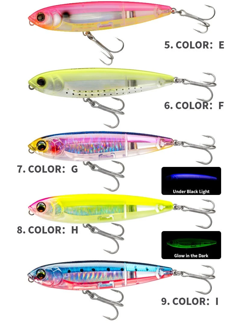 Wholesale Pencil Lures Bass - 副本 Wholesale Pencil Lures Bass - 副本