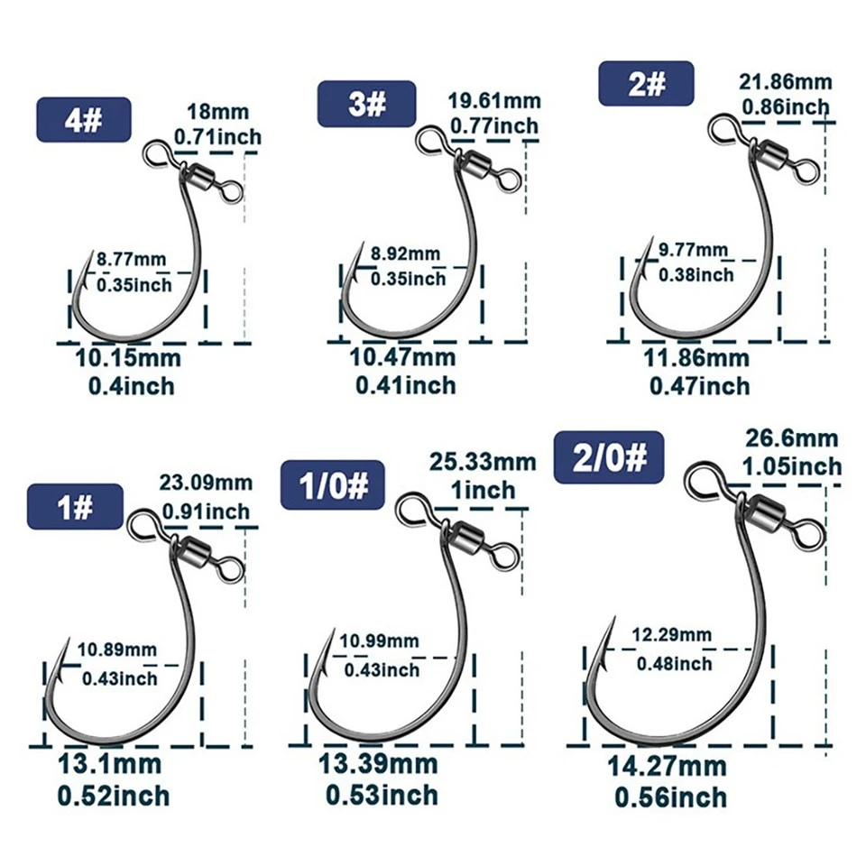 inline wide gap circle hooks inline wide gap circle hooks