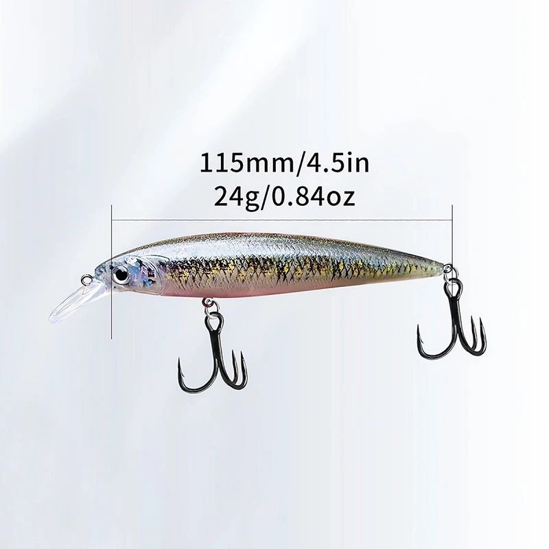 custom Realistic Minnow Lure(001) custom Realistic Minnow Lure(001)
