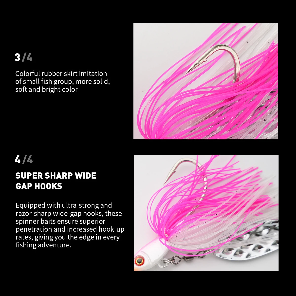 Silicone Skirt Spinnerbait Silicone Skirt Spinnerbait