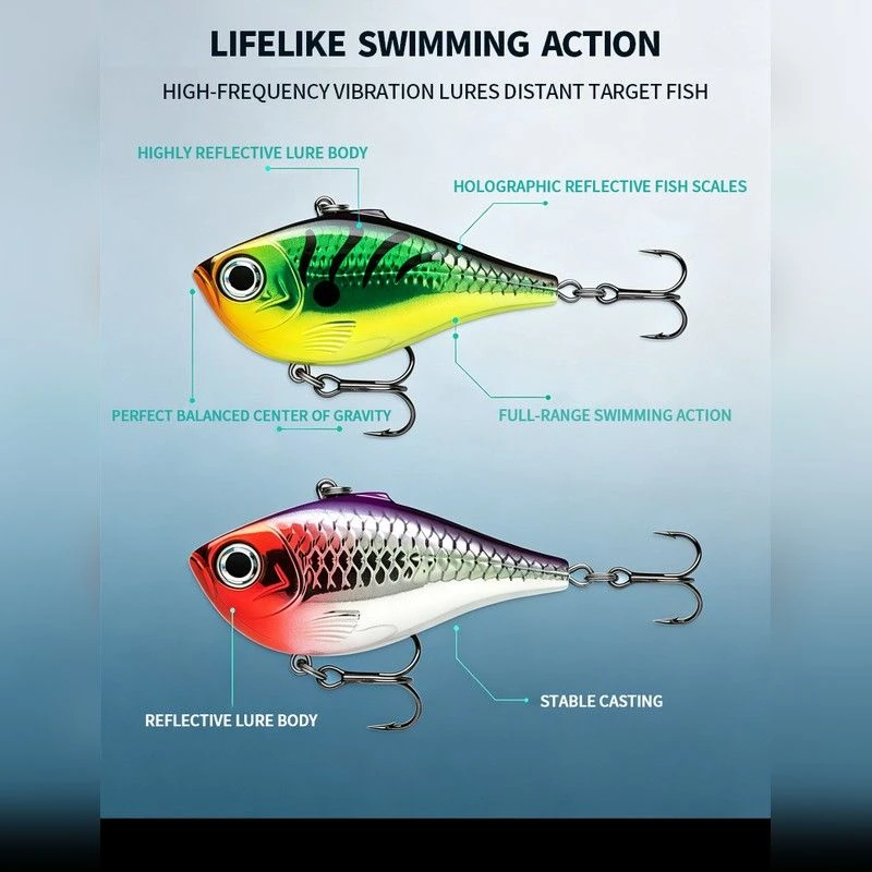 freshwater saltwater VIB lure(001) freshwater saltwater VIB lure(001)