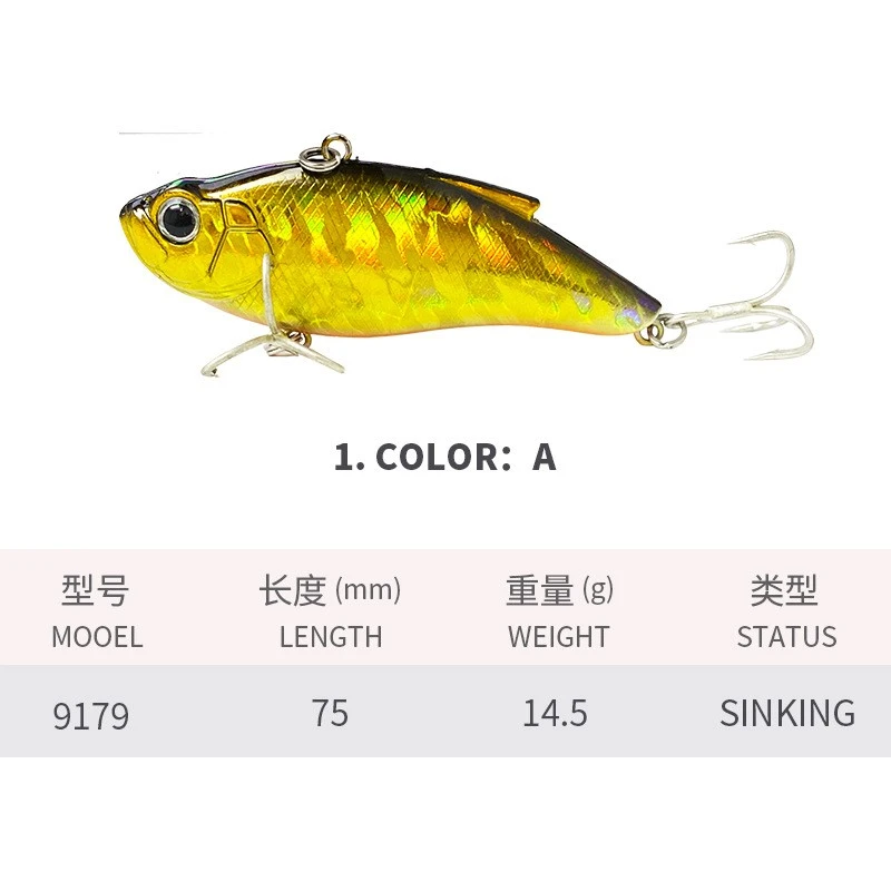 Custom Lipless Fishing Lures