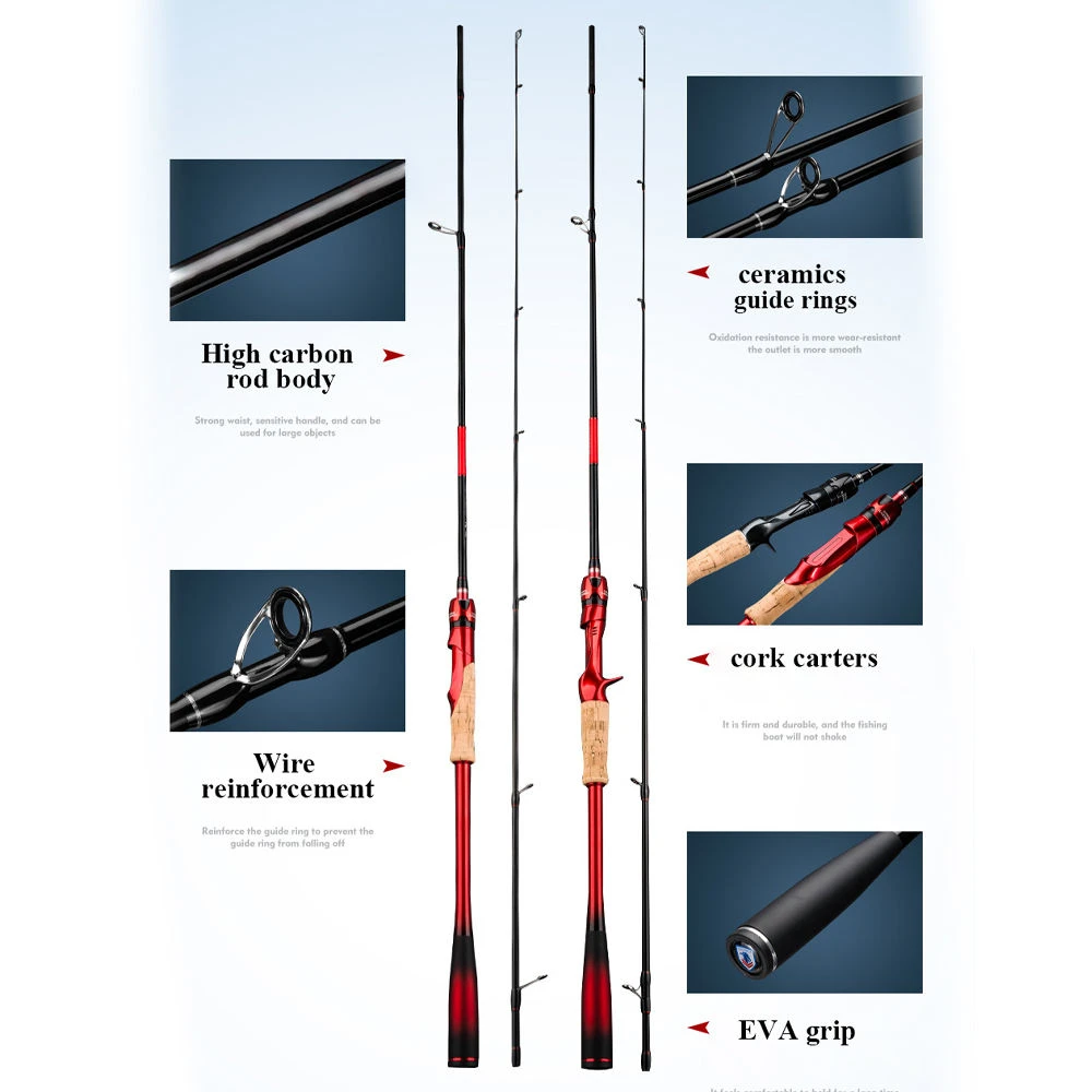 CNC reel seat for OEM bass spinning rod