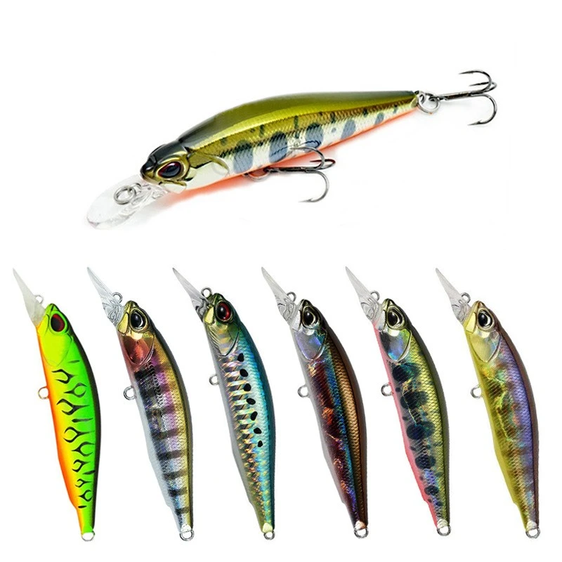Suspending Minnow Lure available in 9 colors Suspending Minnow Lure available in 9 colors