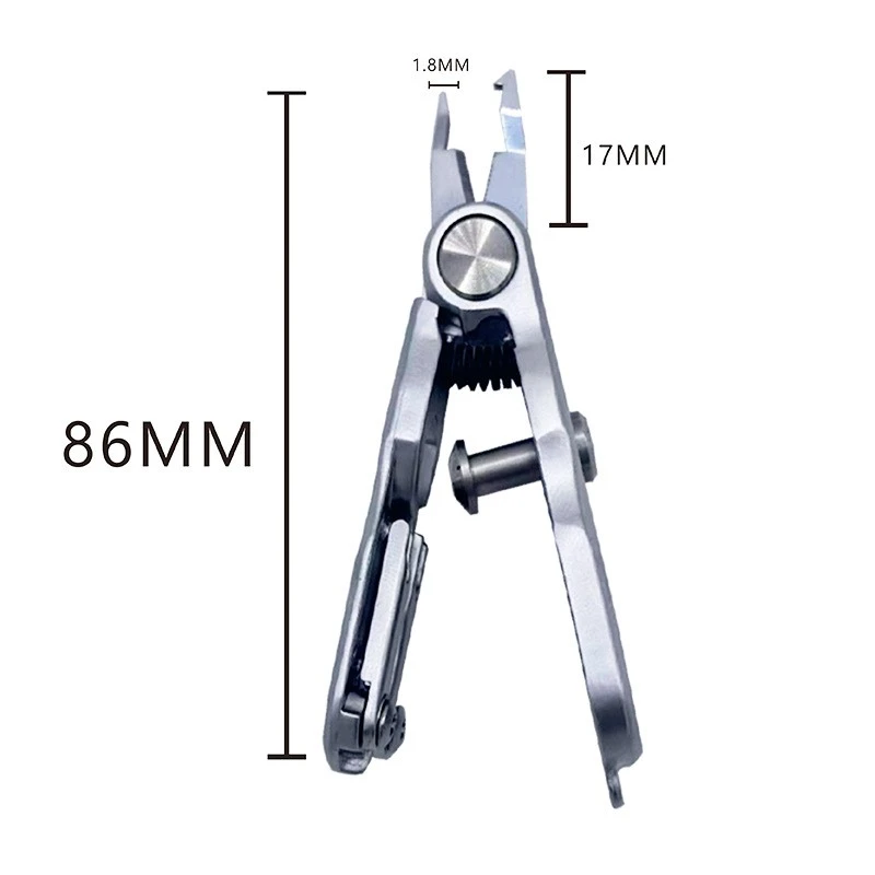 Braided Fishing Pliers Dimensions 86mm Braided Fishing Pliers Dimensions 86mm