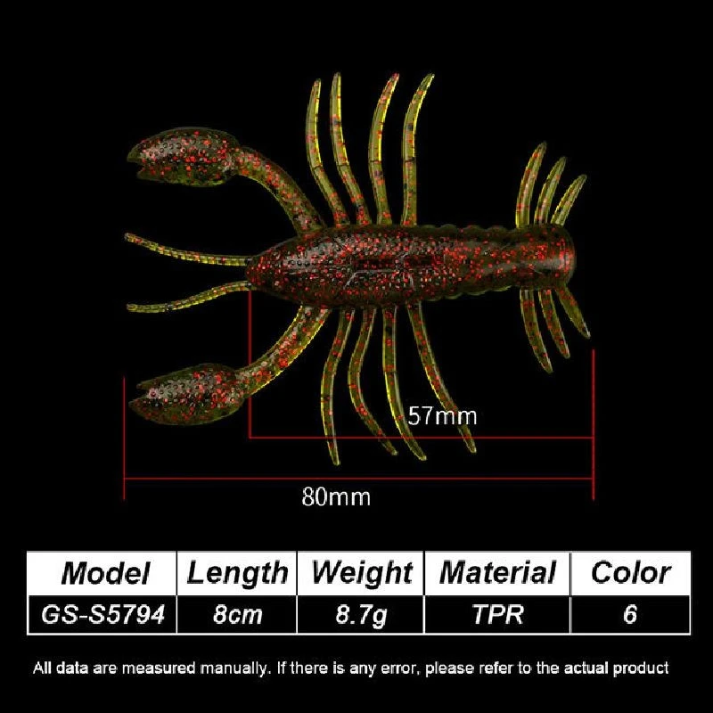 crawfish imitation soft bait wholesale crawfish imitation soft bait wholesale