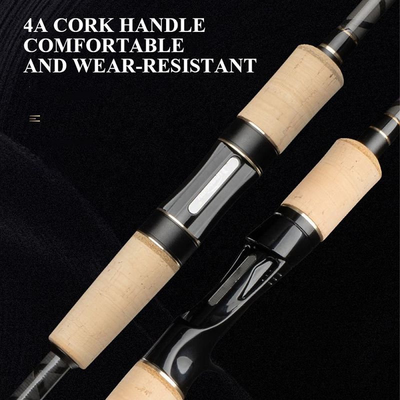 Carbon fiber casting rod with cork handle(001) Carbon fiber casting rod with cork handle(001)