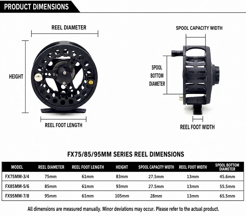 fly reel with backing capacity fly reel with backing capacity