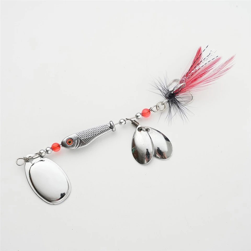 Wholesale Double Blade Inline Spinner