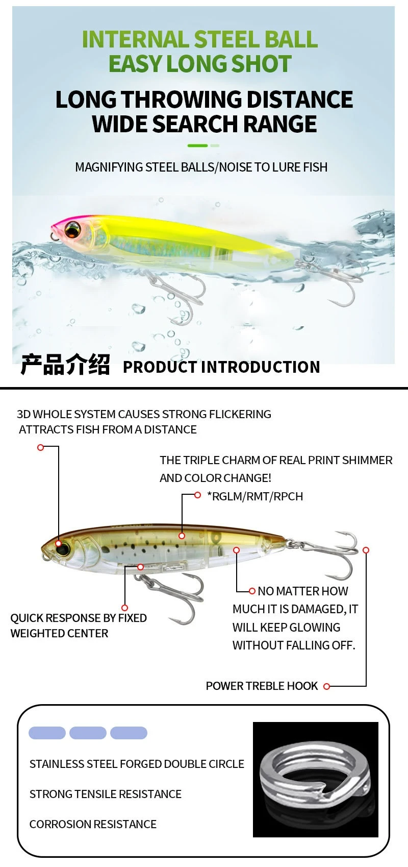 Custom Pencil Lures Bass OEM Service - 副本 (2) Custom Pencil Lures Bass OEM Service - 副本 (2)