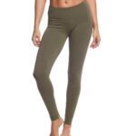 Flat Waist Cotton Ankle Yoga Leggings