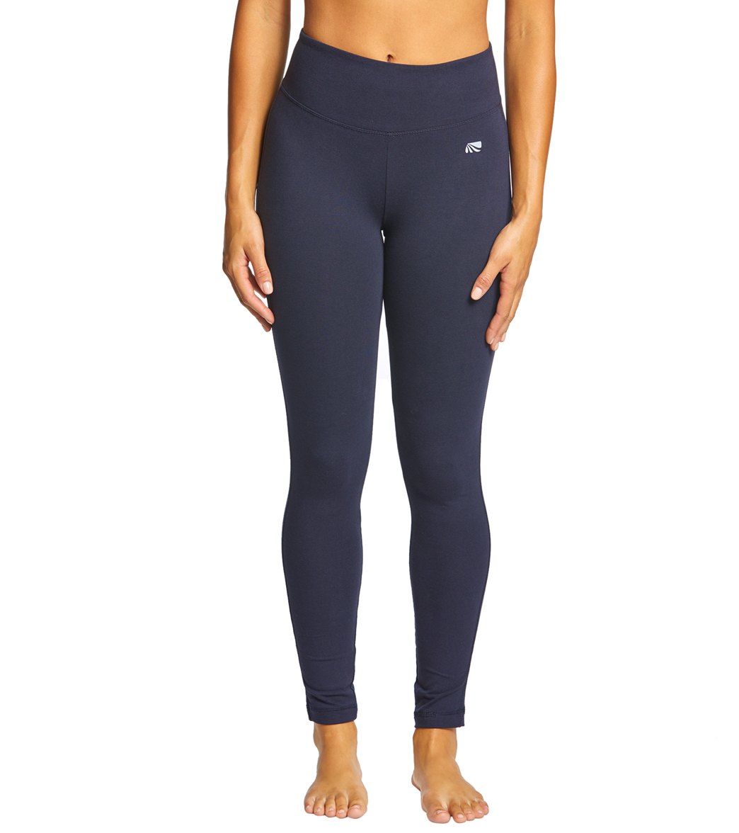 7269377835051-midnightblue-1a.jpg Tummy Control Yoga Long Leggings - Image 1