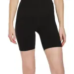 Spacedye High Waisted Biker Yoga Shorts