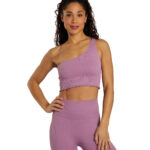 Luna One Shoulder Seamless Tank