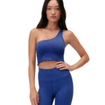 Luna One Shoulder Crop Tank
