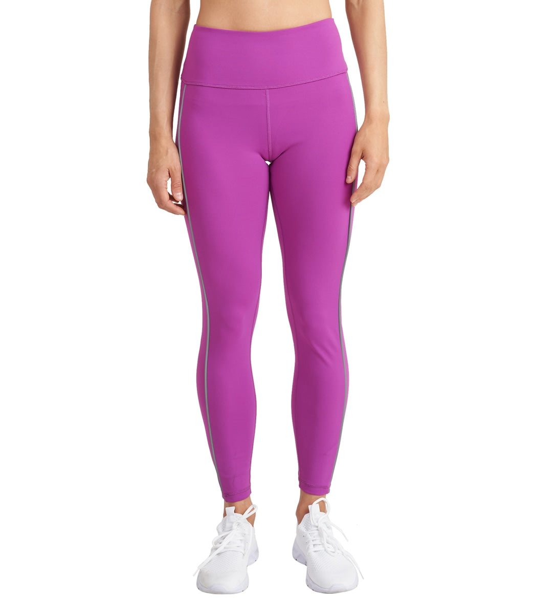 7269696798763-clover-1a.jpg Thrive Societe Reflective Piped Legging - Image 1