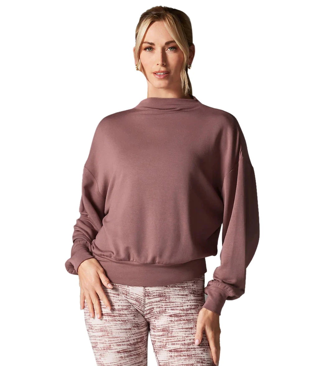 7292640919595-rose-1a.webp Slope Crew Sweatshirt - Image 1
