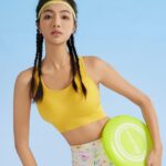 Swiftly Tech Cropped Racerback Workout Bra High Support | Yoga | Gym - B23S0006