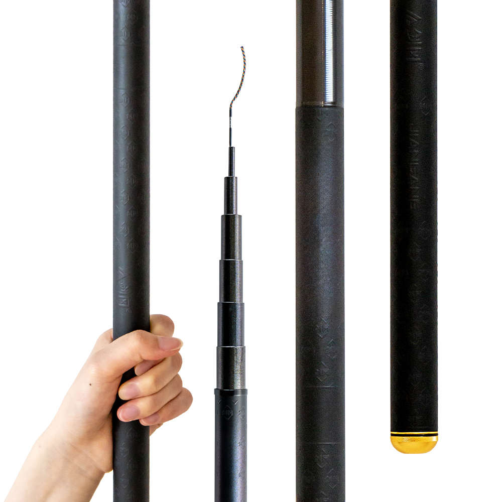 Lightweight Telescopic Travel Rod (6–7 Sections)