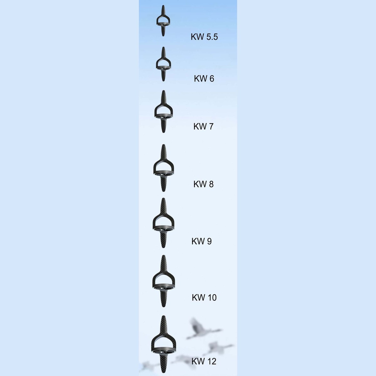 KW Carbon Guide (Double-Foot Carbon Fiber Guide) KW Carbon Guide (Double-Foot Carbon Fiber Guide) - 4