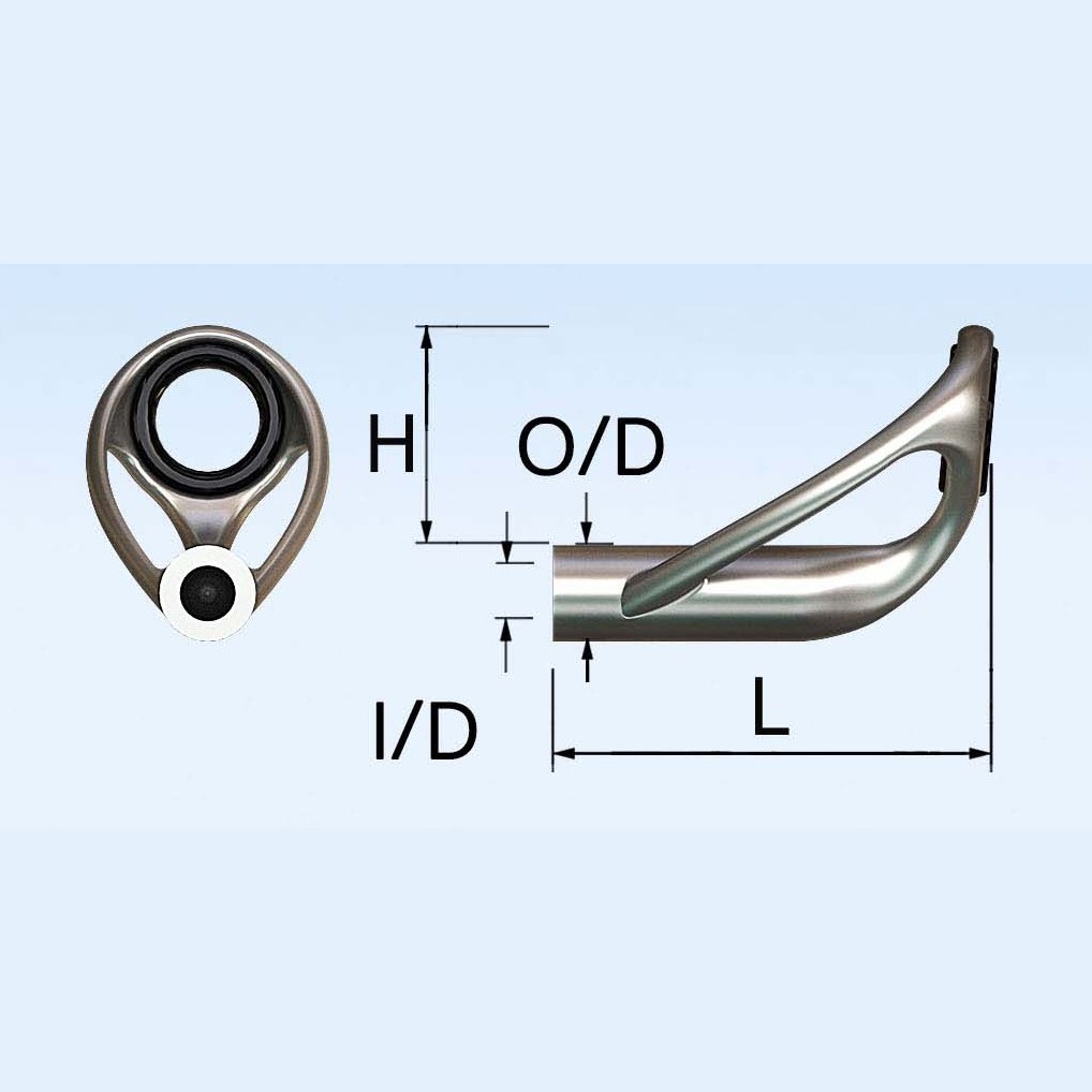 Titanium Top Guide (Tip-Top, 22 Sizes) Titanium Top Guide (Tip-Top, 22 Sizes) - 2